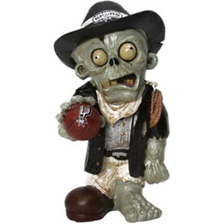 FOREVER COLLECTIBLES San Antonio Spurs On Logo Zombie Figurine 8784931236